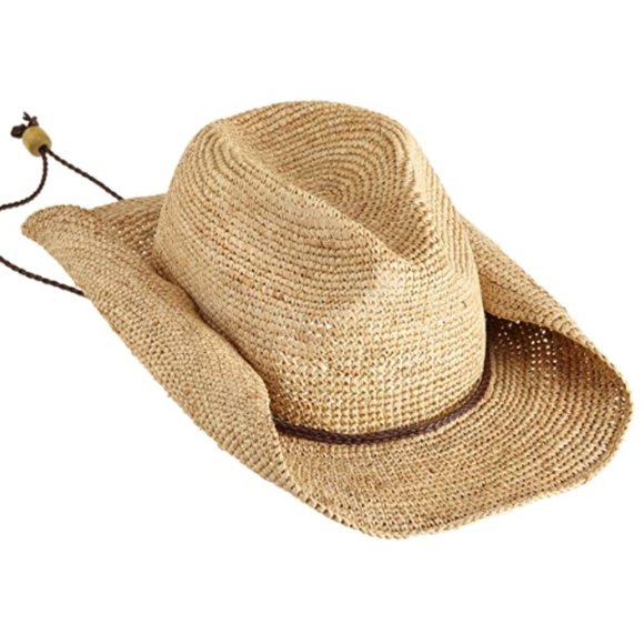San Diego Hat Company Women\'s Crocheted Raffia Cow